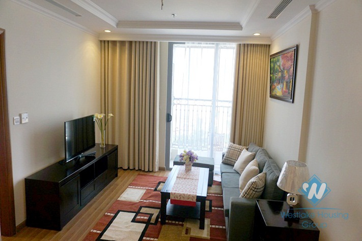 High floor apartment, fresh and airy in Vinhomes Nguyen Chi Thanh, Dong Da district 